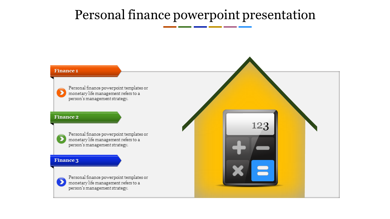 Personal finance powerpoint
